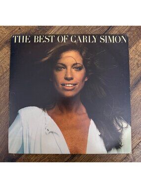 Vintage 1975 The Best of Carly Simon Vinyl LP Electra/Asylum/Nonesuch Records  6